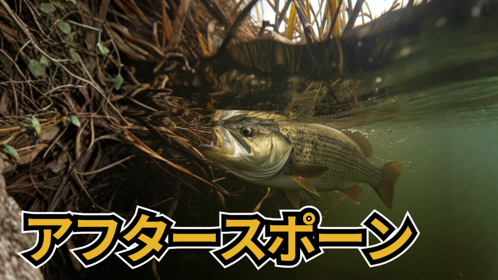 アフタースポーニングバス
表層を意識している様子