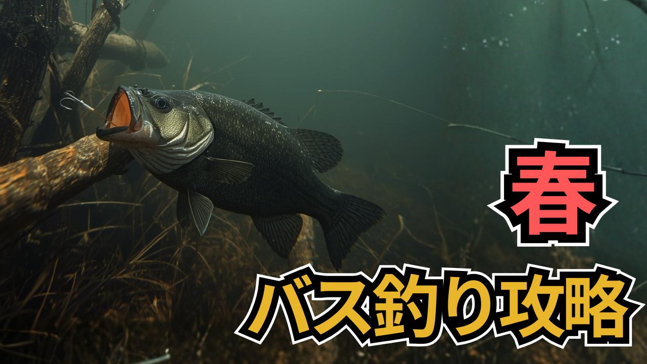 ブラックバスがウッドカバーに依存している 春のバス釣り攻略